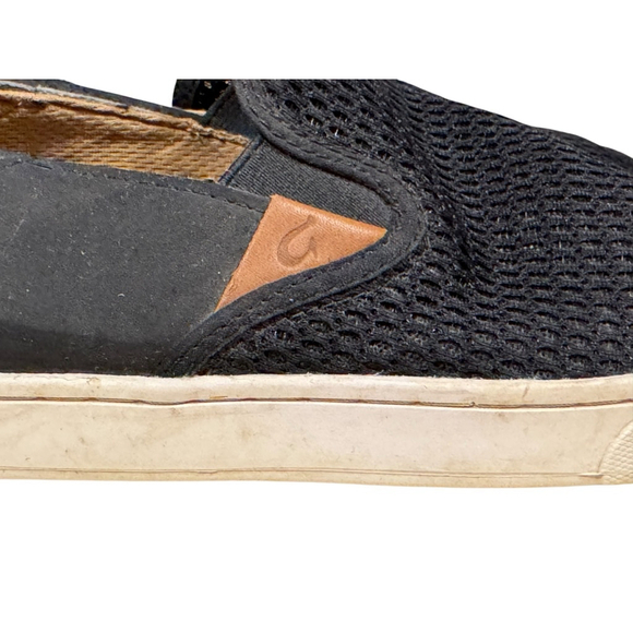 OluKai Women’s Pehuea Slip-On Convertible Mule Black Casual Mesh Shoes Size 8.5‌ - Picture 8 of 8